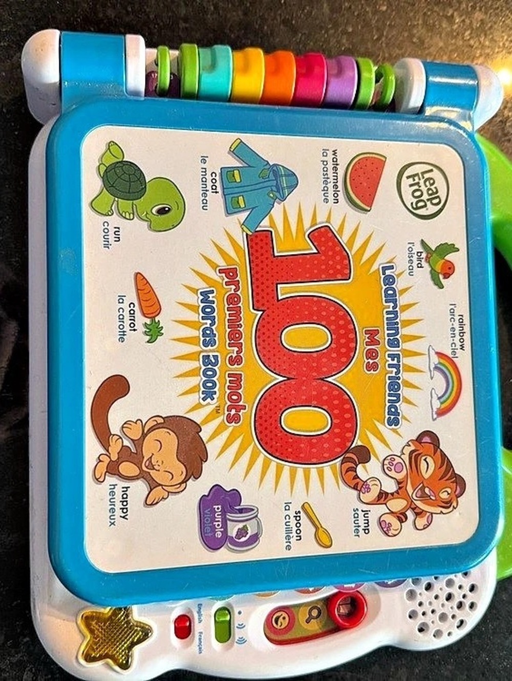 LeapFrog Learning Friends 100 Words Book Interactive Learning Toy